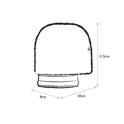 Ashmore Outdoor Down Light - Measurements