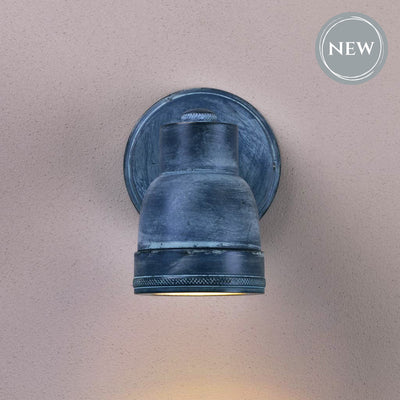 Atworth Adjustable Outdoor Wall Light in an Aged Iron Finish