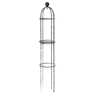 Elegance Bird Feeder Obelisk - Line Drawing