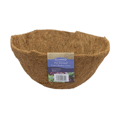 Pre-formed Coco Basket Liner 12" 30cm