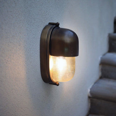 Fairford Bulkhead Outdoor Light Lifestyle Image