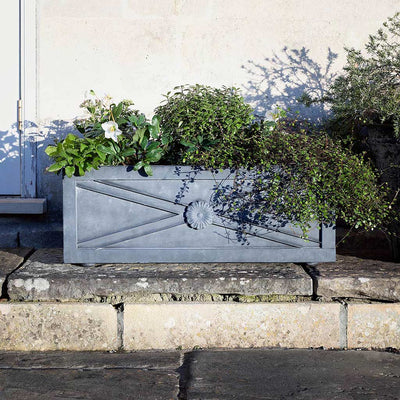 Regency Zinc Trough Planter