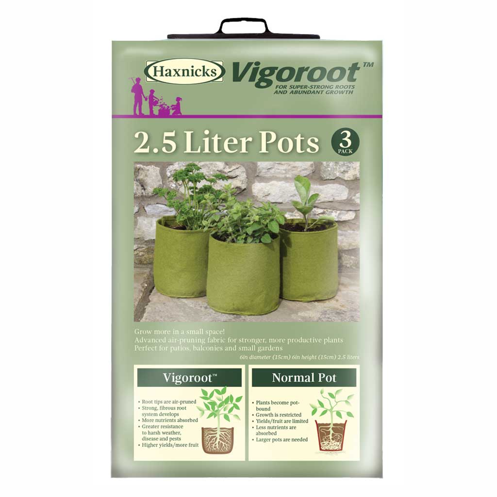 Vigoroot Pots 2.5L (3 pack)